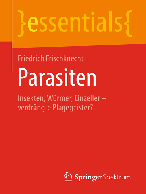 Title details for Parasiten by Friedrich Frischknecht - Available